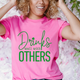 Shop Drinks Well With Others | St. Patrick's Day Graphic Top-Tee at Ruby Joy Boutique, a Women's Clothing Store in Pickerington, Ohio
