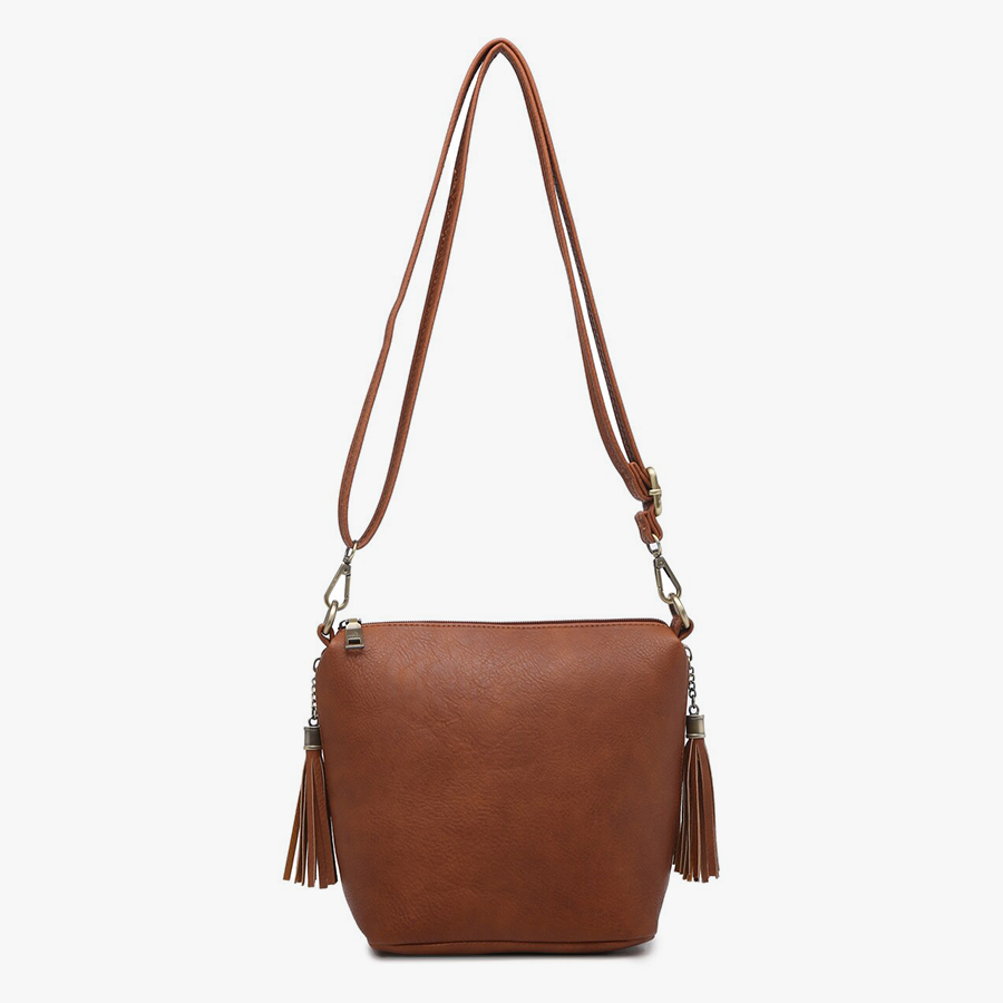 Shop Dylan Crossbody Bag with Tassels-Purse at Ruby Joy Boutique, a Women's Clothing Store in Pickerington, Ohio