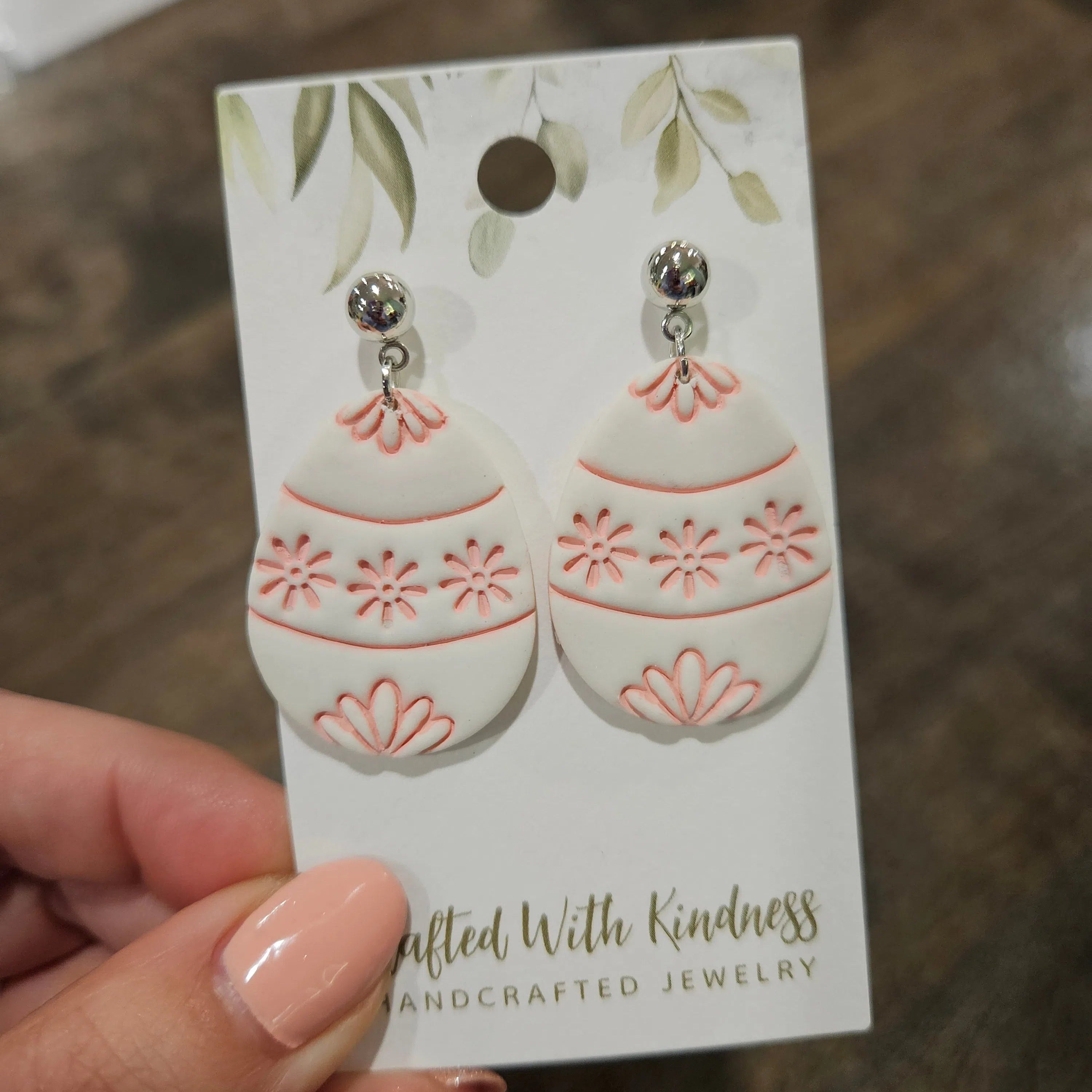 Shop Easter Egg Clay Earrings-Earrings at Ruby Joy Boutique, a Women's Clothing Store in Pickerington, Ohio