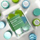 Shop Eucalyptus Escape Shower Steamers 6 Pack - Made in USA- at Ruby Joy Boutique, a Women's Clothing Store in Pickerington, Ohio