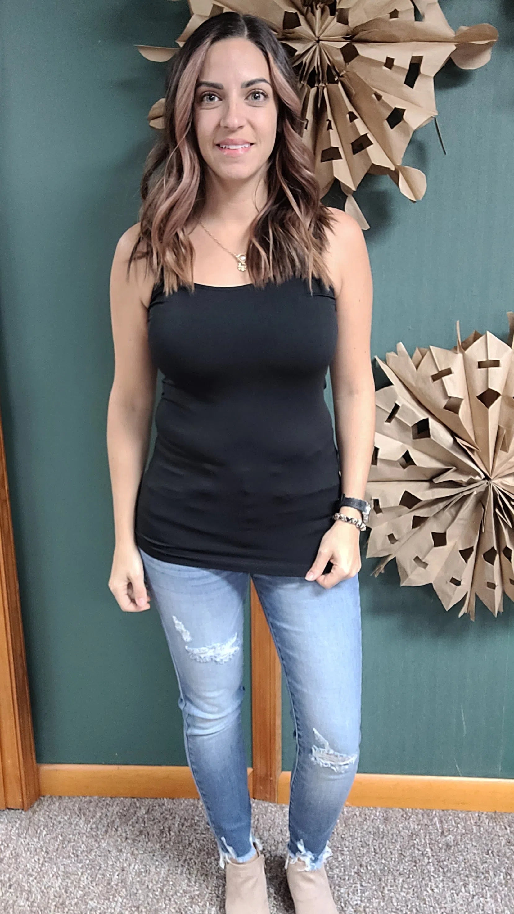 Shop Everyday Camisole with Adjustable Straps- at Ruby Joy Boutique, a Women's Clothing Store in Pickerington, Ohio