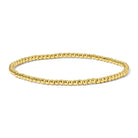 Shop Fashion Fortune Stretch Bracelets | Silver and Gold Mix-3mm Round Gold Beads at Ruby Joy Boutique, a Women's Clothing Store in Pickerington, Ohio