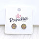 Shop Faux Druzy 8mm Stud Earrings-Earrings at Ruby Joy Boutique, a Women's Clothing Store in Pickerington, Ohio