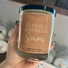 Shop Flannels Bonfires & S'mores | Toasted Marshmallow-Candles at Ruby Joy Boutique, a Women's Clothing Store in Pickerington, Ohio