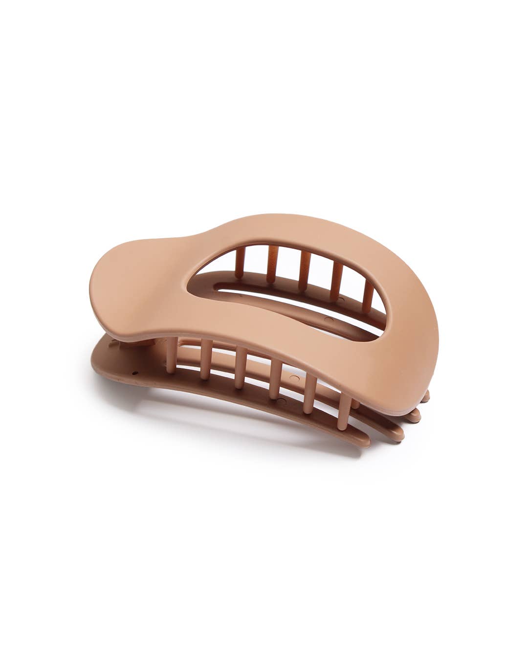 Shop Flat Lay Oval Claw Clip | 3 Matte Colors- at Ruby Joy Boutique, a Women's Clothing Store in Pickerington, Ohio