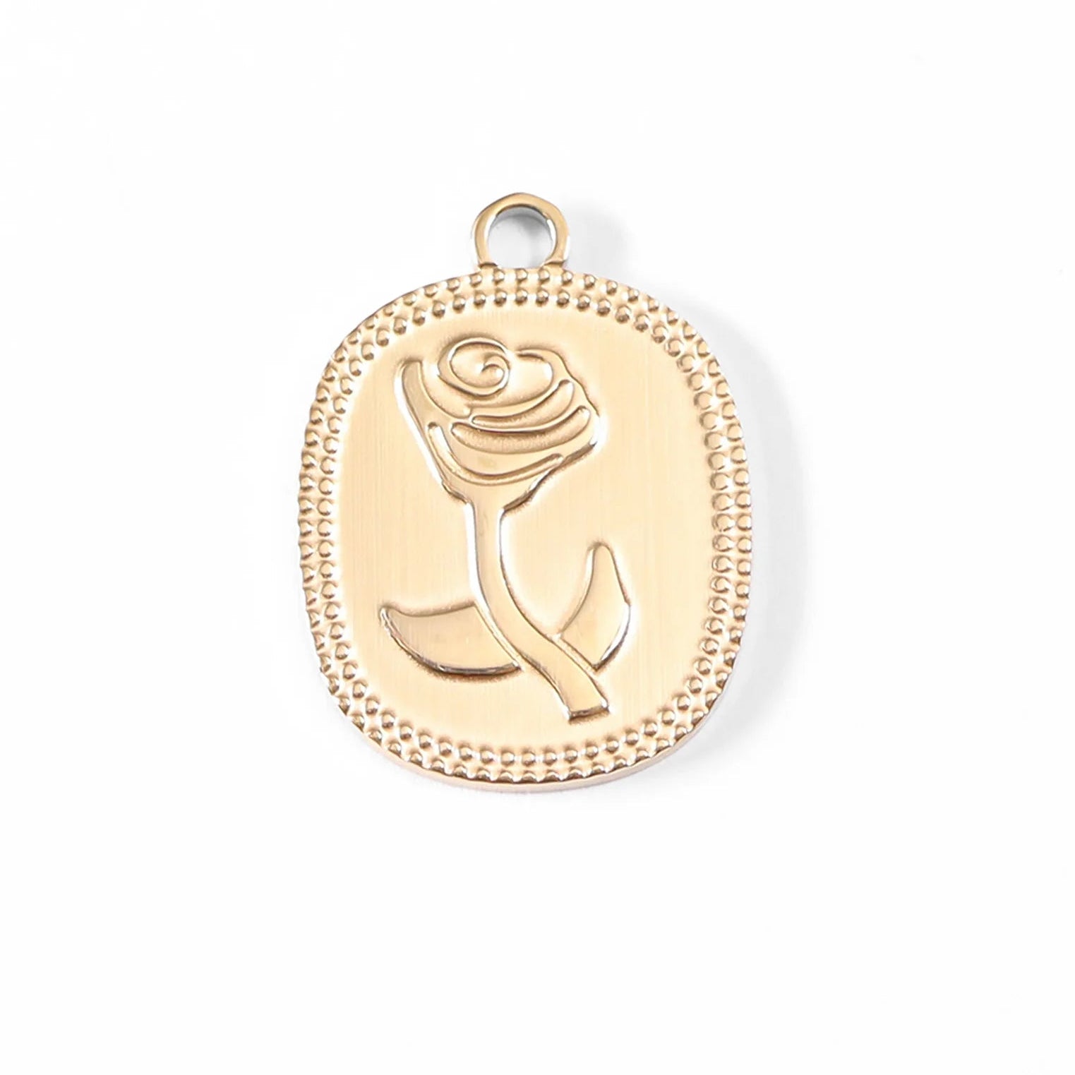 Shop Framed Rose Charm- at Ruby Joy Boutique, a Women's Clothing Store in Pickerington, Ohio