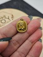 Shop Framed Rose Charm- at Ruby Joy Boutique, a Women's Clothing Store in Pickerington, Ohio