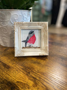 Shop Framed Watercolor Prints-Red Robin at Ruby Joy Boutique, a Women's Clothing Store in Pickerington, Ohio