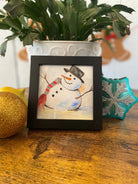 Shop Framed Watercolor prints - Winter Collection-Snowman at Ruby Joy Boutique, a Women's Clothing Store in Pickerington, Ohio
