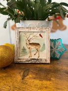 Shop Framed Watercolor prints - Winter Collection-Deer + Cardinal at Ruby Joy Boutique, a Women's Clothing Store in Pickerington, Ohio