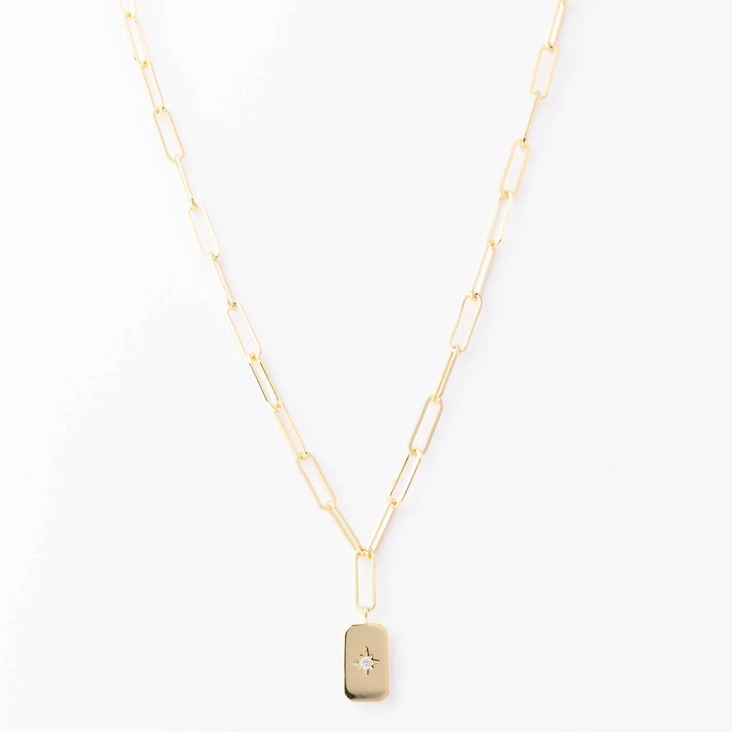 Shop Frankie North Star Charm Necklace- at Ruby Joy Boutique, a Women's Clothing Store in Pickerington, Ohio