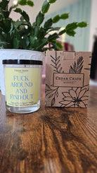 Shop Fuck Around And Find Out | Tropical Fruit, Spice, Vanilla-Candles at Ruby Joy Boutique, a Women's Clothing Store in Pickerington, Ohio