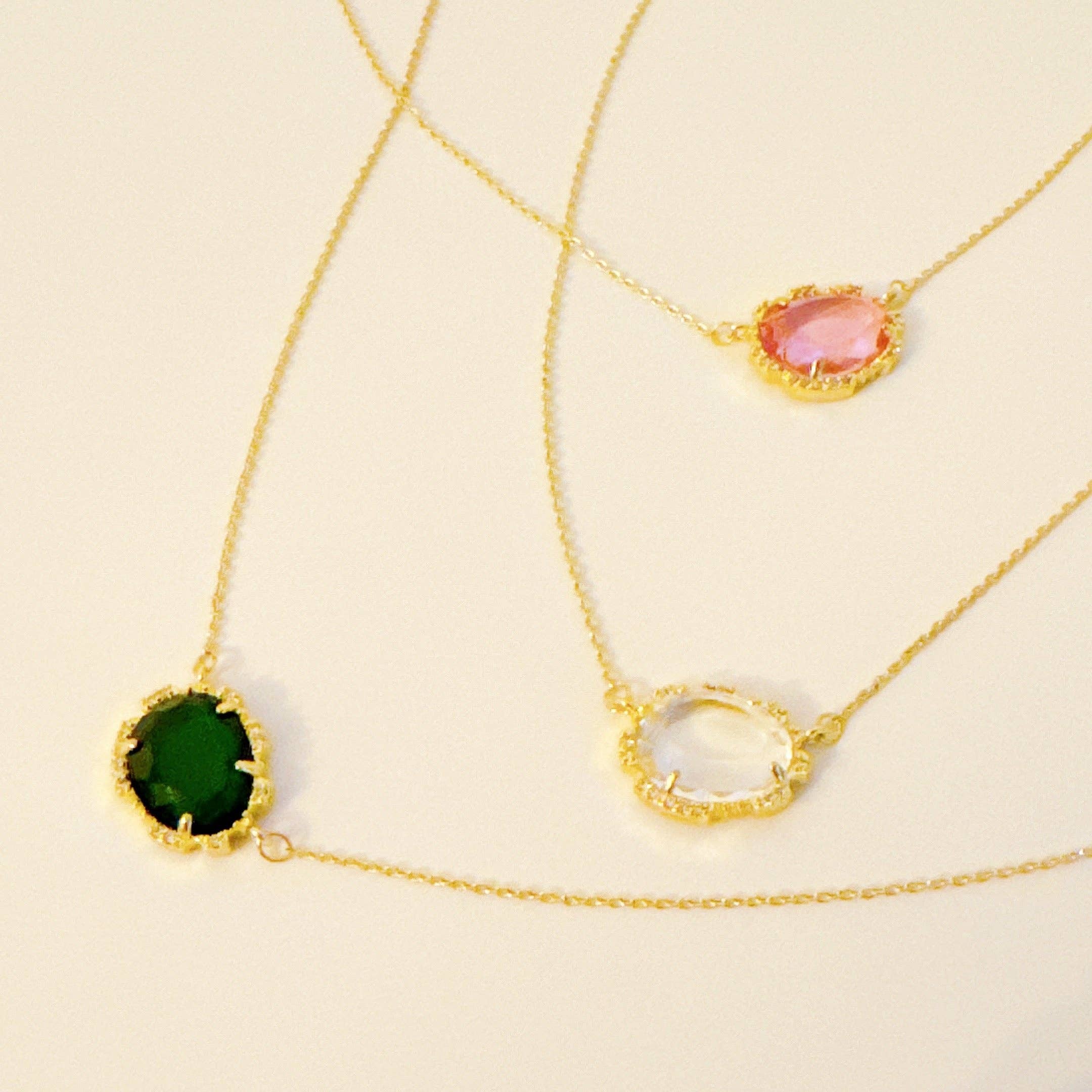 Shop Gemma Pendant Necklace- at Ruby Joy Boutique, a Women's Clothing Store in Pickerington, Ohio