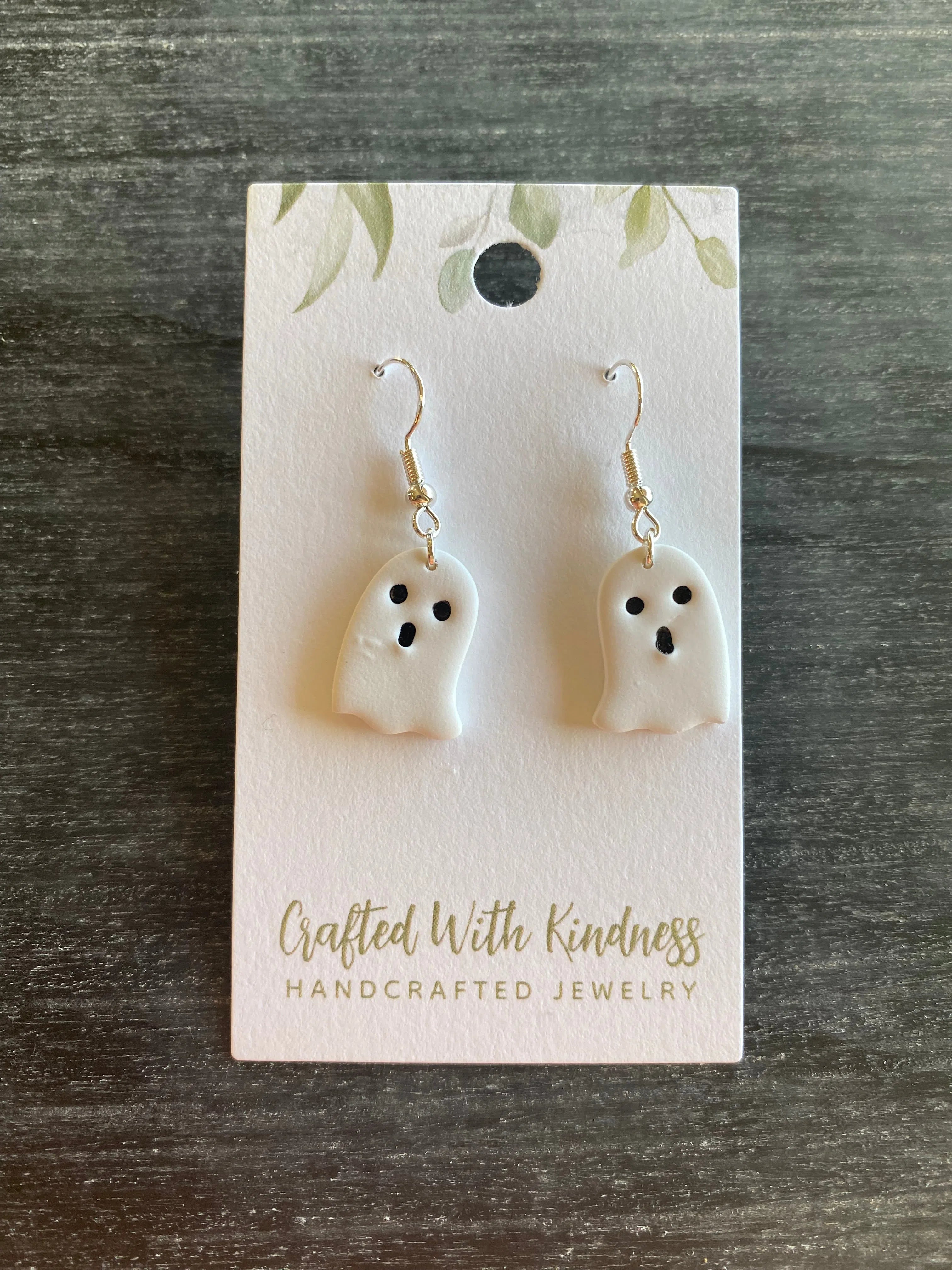 Shop Ghost Dangle Earrings-Earrings at Ruby Joy Boutique, a Women's Clothing Store in Pickerington, Ohio