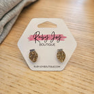 Shop Glitter Christmas Light Stud Earrings-Earrings at Ruby Joy Boutique, a Women's Clothing Store in Pickerington, Ohio