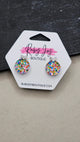 Shop Glitter Christmas Ornament Stud Earrings- at Ruby Joy Boutique, a Women's Clothing Store in Pickerington, Ohio
