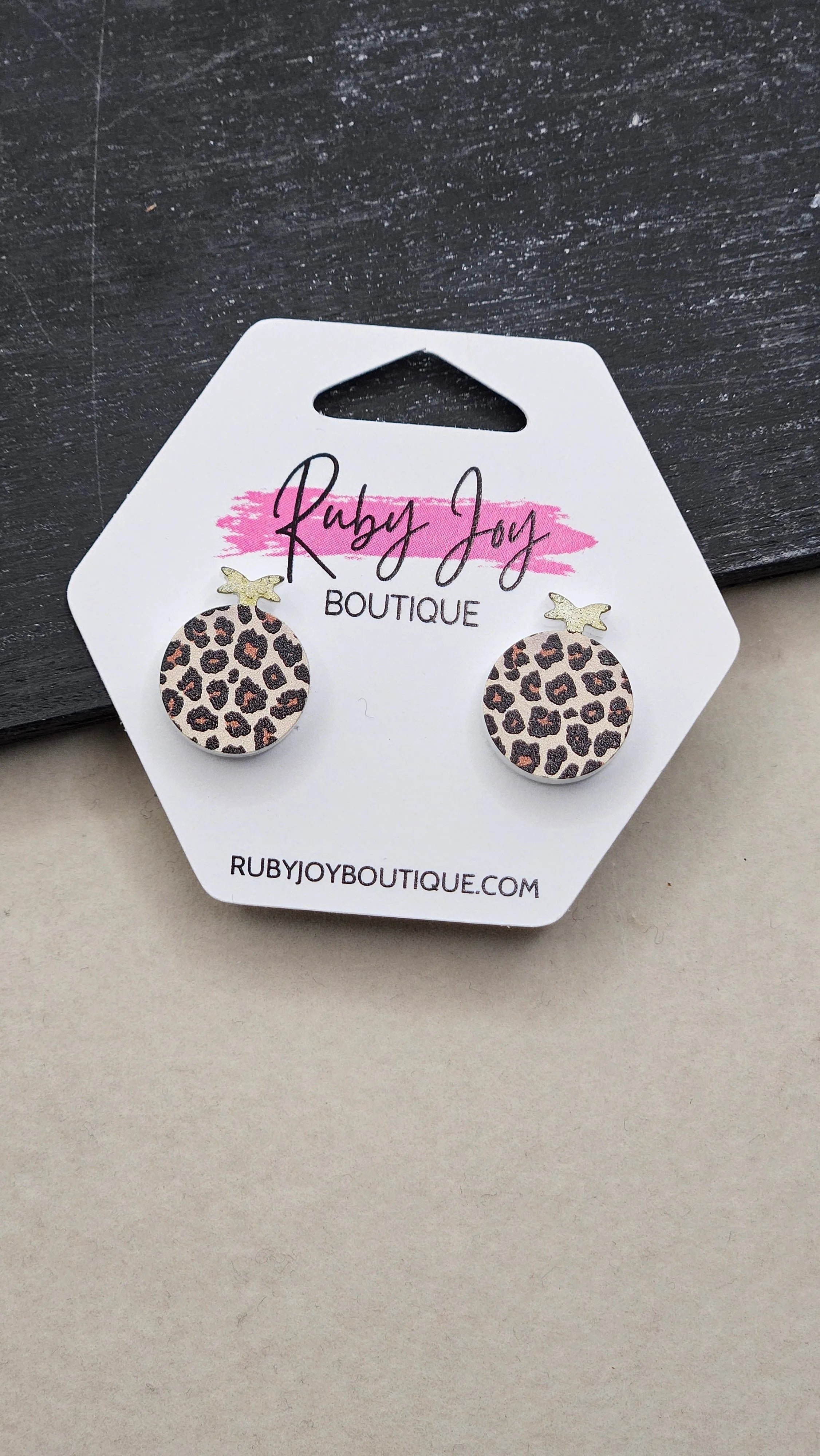 Shop Glitter Christmas Ornament Stud Earrings- at Ruby Joy Boutique, a Women's Clothing Store in Pickerington, Ohio