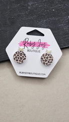 Shop Glitter Christmas Ornament Stud Earrings- at Ruby Joy Boutique, a Women's Clothing Store in Pickerington, Ohio