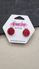 Shop Glitter Christmas Ornament Stud Earrings- at Ruby Joy Boutique, a Women's Clothing Store in Pickerington, Ohio