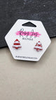 Shop Glitter Christmas Tree Stud Earrings- at Ruby Joy Boutique, a Women's Clothing Store in Pickerington, Ohio