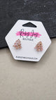 Shop Glitter Christmas Tree Stud Earrings- at Ruby Joy Boutique, a Women's Clothing Store in Pickerington, Ohio