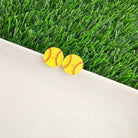 Shop Glitter Softball Studs- at Ruby Joy Boutique, a Women's Clothing Store in Pickerington, Ohio