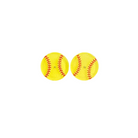 Shop Glitter Softball Studs- at Ruby Joy Boutique, a Women's Clothing Store in Pickerington, Ohio