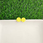 Shop Glitter Tennis Ball Studs- at Ruby Joy Boutique, a Women's Clothing Store in Pickerington, Ohio