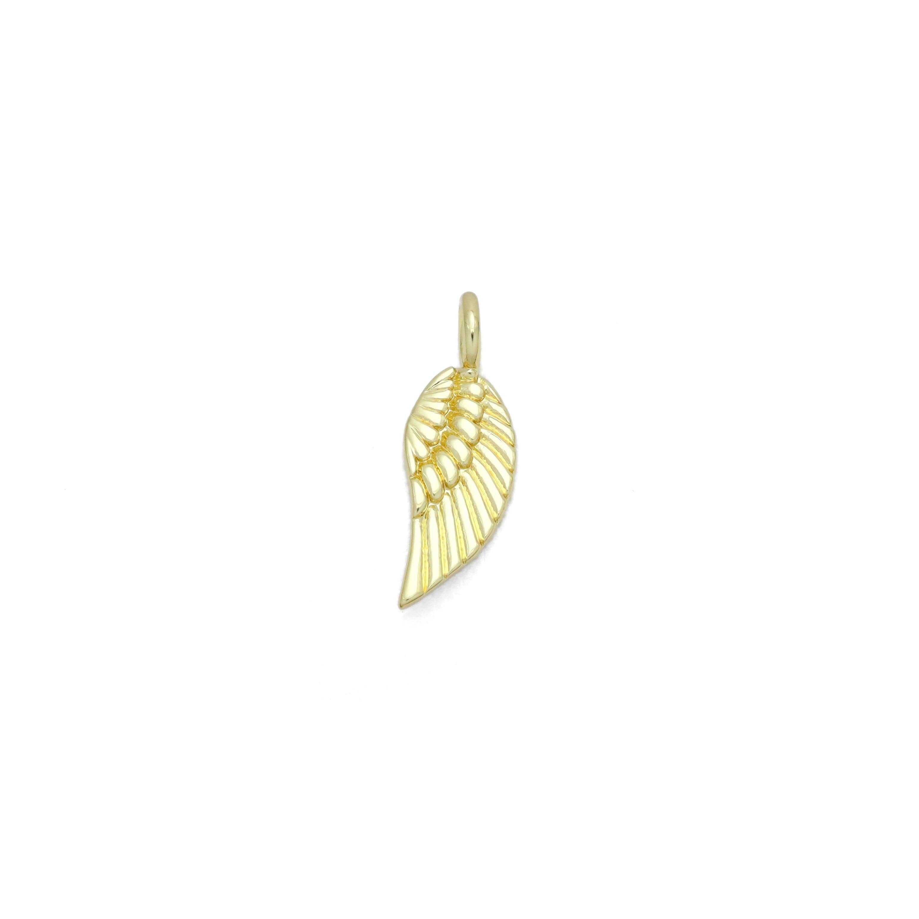 Shop Gold Wing Charm- at Ruby Joy Boutique, a Women's Clothing Store in Pickerington, Ohio
