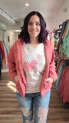 Shop Greer Corduroy Jacket - Tangerine-Coats & Jackets at Ruby Joy Boutique, a Women's Clothing Store in Pickerington, Ohio
