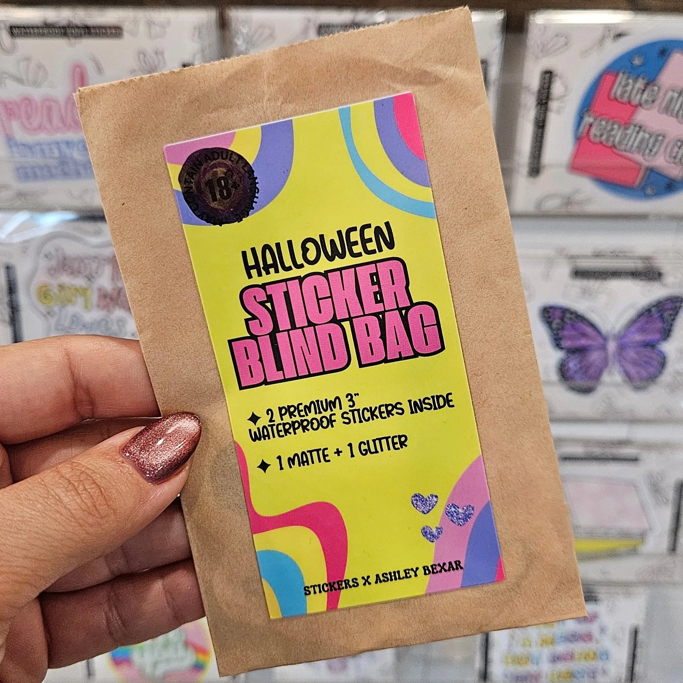 Shop Halloween Waterproof Sticker Blind Bags- at Ruby Joy Boutique, a Women's Clothing Store in Pickerington, Ohio