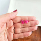Shop Hand Drawn Heart Studs - Hot Pink- at Ruby Joy Boutique, a Women's Clothing Store in Pickerington, Ohio