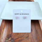 Shop Hand Drawn Heart Studs - Lavender Purple- at Ruby Joy Boutique, a Women's Clothing Store in Pickerington, Ohio