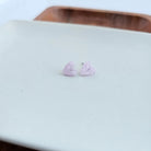 Shop Hand Drawn Heart Studs - Lavender Purple- at Ruby Joy Boutique, a Women's Clothing Store in Pickerington, Ohio