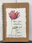 Shop Hand-Painted Watercolor Journal | Spiral Notebook-Feed Your Focus at Ruby Joy Boutique, a Women's Clothing Store in Pickerington, Ohio
