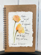 Shop Hand-Painted Watercolor Journal | Spiral Notebook-Appreciate The Little Things at Ruby Joy Boutique, a Women's Clothing Store in Pickerington, Ohio