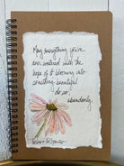 Shop Hand-Painted Watercolor Journal | Spiral Notebook-May Everything You’ve Ever Wanted at Ruby Joy Boutique, a Women's Clothing Store in Pickerington, Ohio