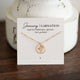 Shop Hand Stamped Birth Flower Necklaces-Necklaces at Ruby Joy Boutique, a Women's Clothing Store in Pickerington, Ohio