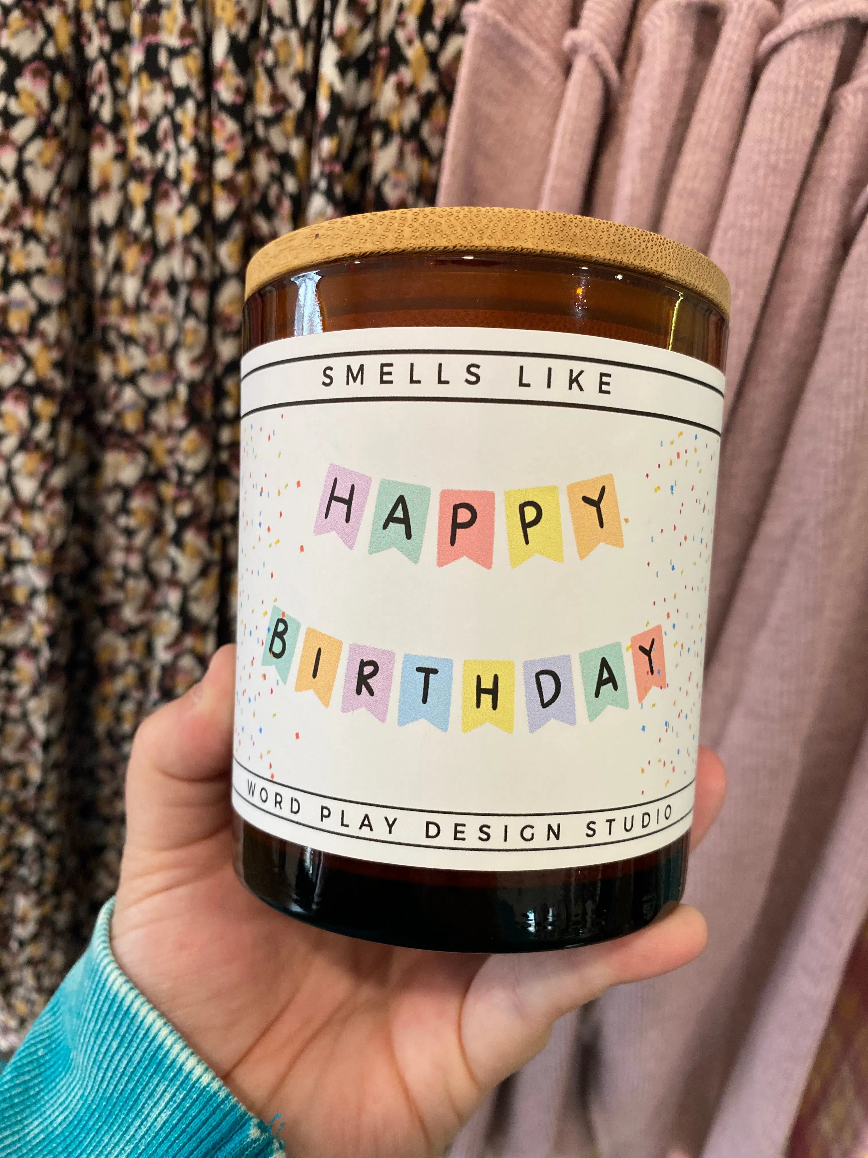 Shop Happy Birthday Soy Candle | Spicy Pomegranate-Candles at Ruby Joy Boutique, a Women's Clothing Store in Pickerington, Ohio