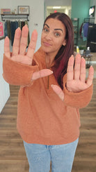 Shop Harvest Quarter Zip Pullover- at Ruby Joy Boutique, a Women's Clothing Store in Pickerington, Ohio