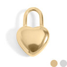 Shop Heart Lock Charm- at Ruby Joy Boutique, a Women's Clothing Store in Pickerington, Ohio