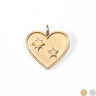 Shop Heart with Stars Charm- at Ruby Joy Boutique, a Women's Clothing Store in Pickerington, Ohio