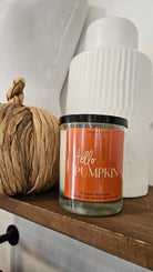 Shop Hello Pumpkin | Pumpkin Spice Latte Soy Candle- at Ruby Joy Boutique, a Women's Clothing Store in Pickerington, Ohio