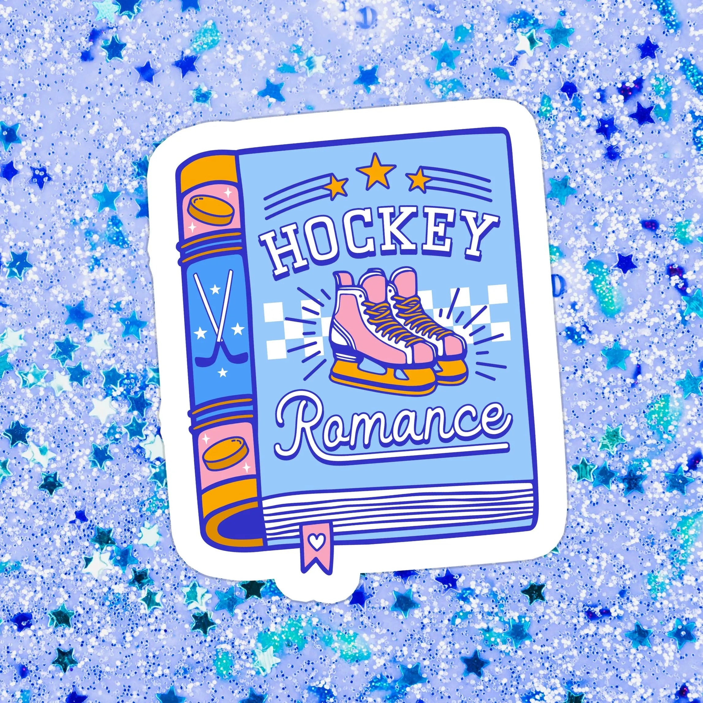 Shop Hockey Romance Books | Waterproof Vinyl Sticker- at Ruby Joy Boutique, a Women's Clothing Store in Pickerington, Ohio