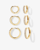 Shop Hoop Earrings Bundle - Set of 3-Earrings at Ruby Joy Boutique, a Women's Clothing Store in Pickerington, Ohio