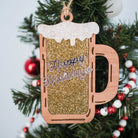 Shop Hoppy Holidays Beer Ornament - 2 Varieties-Holiday Ornaments at Ruby Joy Boutique, a Women's Clothing Store in Pickerington, Ohio