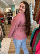 Shop Isla Thermal Top-Shirts & Tops at Ruby Joy Boutique, a Women's Clothing Store in Pickerington, Ohio