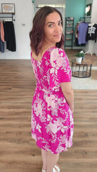 Shop Island Escape Smocked Dress with Pockets - Reversible- at Ruby Joy Boutique, a Women's Clothing Store in Pickerington, Ohio
