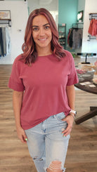 Shop Jadyah Casual Top-Shirts & Tops at Ruby Joy Boutique, a Women's Clothing Store in Pickerington, Ohio