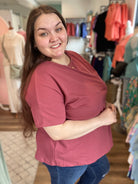 Shop Jadyah Casual Top-Shirts & Tops at Ruby Joy Boutique, a Women's Clothing Store in Pickerington, Ohio